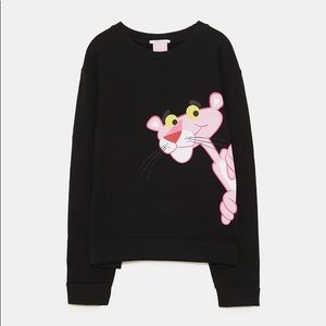 Zara Pink Panther Pullover